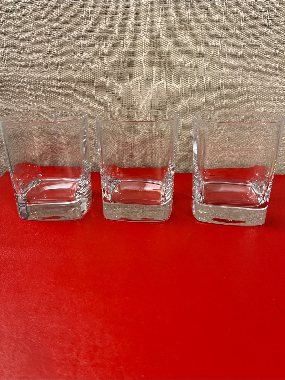 Luigi Bormioli Italy Strauss 9 oz Whisky Rocks Glasses, Set of 3
-